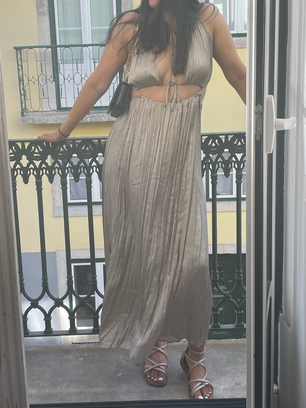 Zara Satin Dress